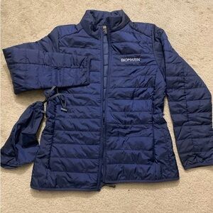 Biomarin Women's Blue Puffer Jacket